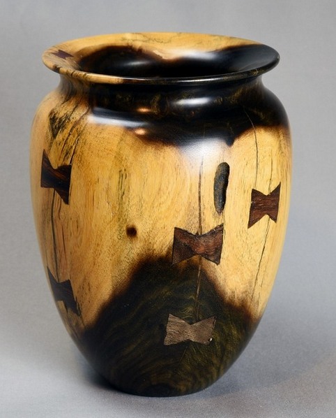 Texas Ebony Pews Vase
